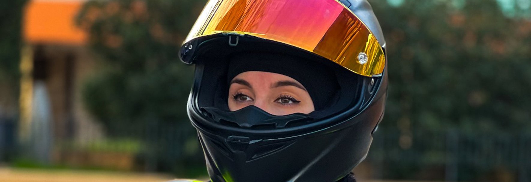 balaclava motorcycle helmet Open-Face - Base Layers Its breathable mesh fabric ensures smooth airflow around the mouth and nose Balaclava Cold Weather Mask, Hard