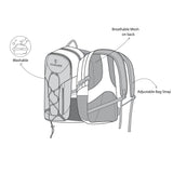 BELA Shadow Hiker Black Yellow - Motorbike Bag