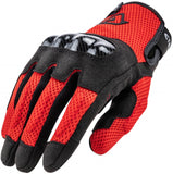 ACERBIS GLOVES CE RAMSEY MY VENTED BLACK/RED
