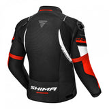 SHIMA MESH PRO 2.0 MEN MOTORCYCLE JACKET BLACK RED