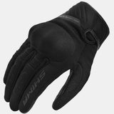 SHIMA SONIC LADY MOTORCYCLE LEATHER GLOVES BLACK