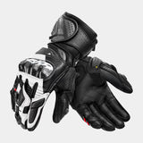 SHIMA RS-3 MEN MOTORCYCLE GLOVES BLACK WHITE