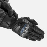 SHIMA RS-3 MEN MOTORCYCLE GLOVES BLACK