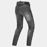 SHIMA ZENITH LADY MOTORCYCLE RIDING JEANS GREY (maximo moto uk)