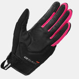 SHIMA SONIC LADY Mujer De Moto Guantes Cuero Negro Rosa