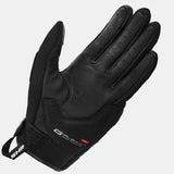 SHIMA SONIC LADY MOTORCYCLE LEATHER GLOVES BLACK