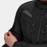 SHIMA DUNE MOTORCYCLE TEXTILE JACKET BLACK