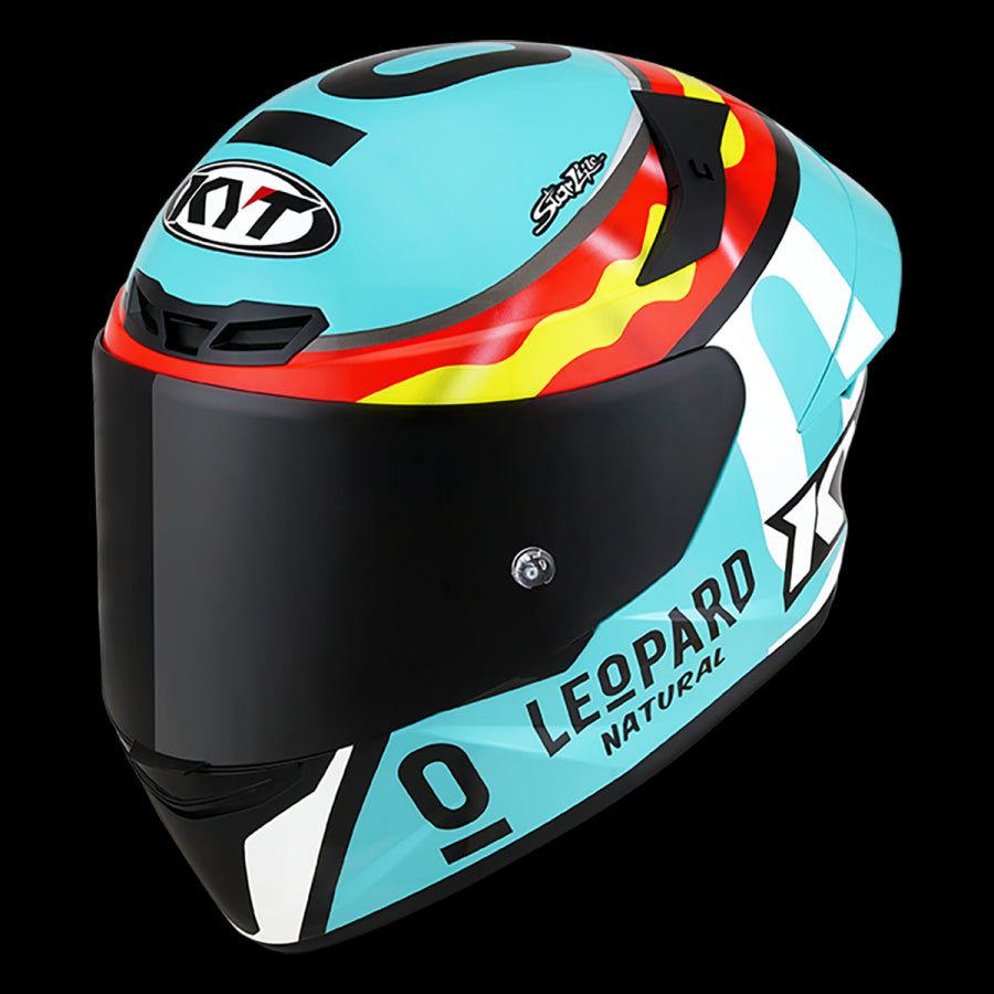 KYT- TT-COURSE REPLICA LEOPARD SPANIARD HELMETS - SECURTEX MOTOR SL (t/a MaximoMoto)