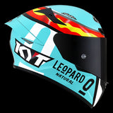 KYT- TT-COURSE REPLICA LEOPARD SPANIARD HELMETS - SECURTEX MOTOR SL (t/a MaximoMoto)