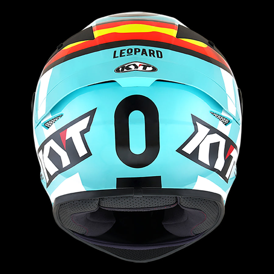 KYT- TT-COURSE REPLICA LEOPARD SPANIARD HELMETS - SECURTEX MOTOR SL (t/a MaximoMoto)