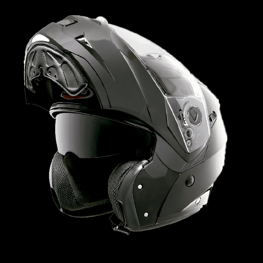 CABERG-Helmet DUKE 2 SMART BLACK - SECURTEX MOTOR SL (t/a MaximoMoto)
