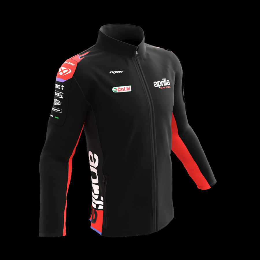 IXON - Aprilia GP Replica Softshell Zip-Up Sweatshirt - SECURTEX MOTOR SL (t/a MaximoMoto)