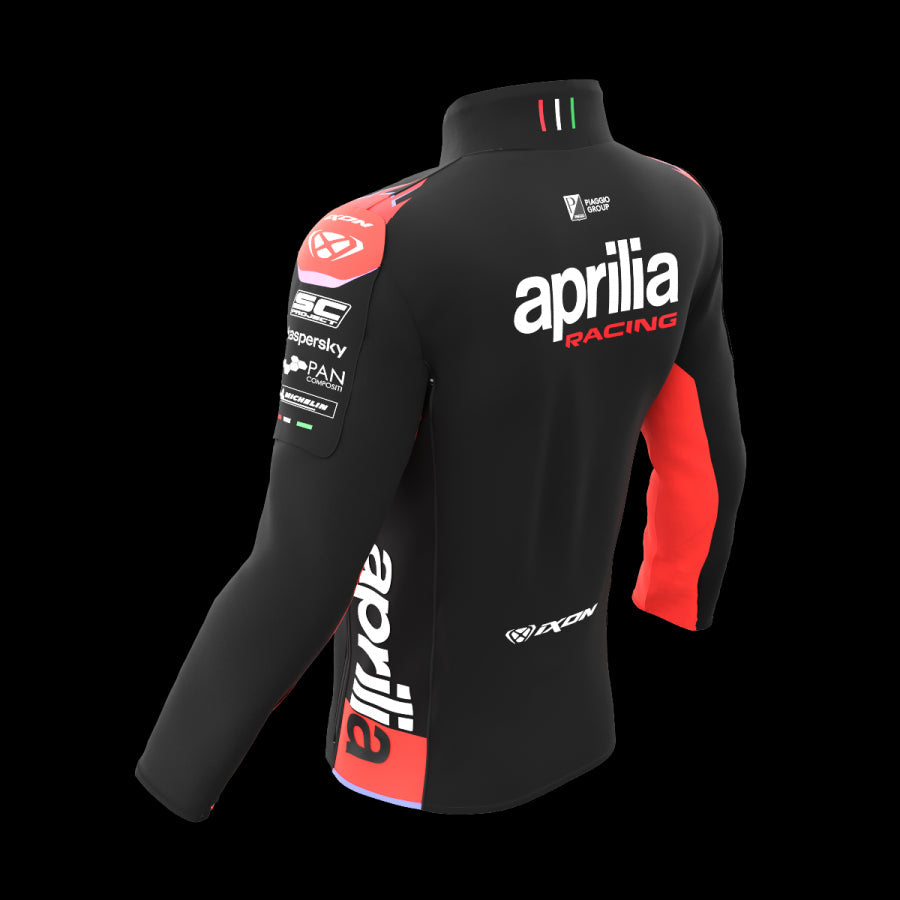 IXON - Aprilia GP Replica Softshell Zip-Up Sweatshirt - SECURTEX MOTOR SL (t/a MaximoMoto)