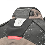 Bela Crossroad Extreme Motorcycle Water Resistant Jacket Brown Navy