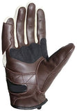 Reinforced leather palm with padding