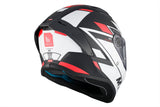 MT STINGER 2 ZIVZE B5 MATEMOTORCYCLE FULL FACE HELMET