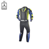 BELA - 2 PC Beast Suit Black/White/Fluorescent Yellow/Blue - SECURTEX MOTOR SL (t/a MaximoMoto)