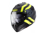 CABERG-HELMET DUKE 2 SUPERLEGEND MATT BLACK/YELLOW FLUO - SECURTEX MOTOR SL (t/a MaximoMoto)