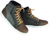 Poisoned - Sniper Cross Road Leather Boot Grey/Brown - SECURTEX MOTOR SL (t/a MaximoMoto)