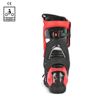 BELA RACE PRO MOTORCYCLE RACING LEATHER BOOTS BLACK WHITE RED