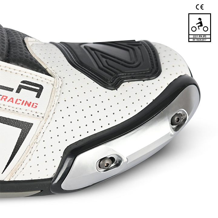 BELA - Speedo 2.0 Leather Boots Black/White - SECURTEX MOTOR SL (t/a MaximoMoto)