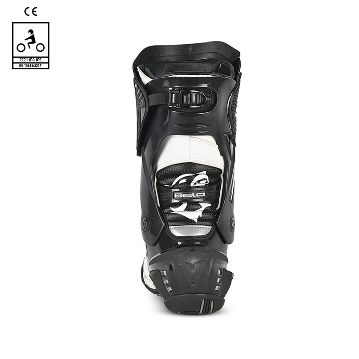 BELA - Speedo 2.0 Leather Boots Black/White - SECURTEX MOTOR SL (t/a MaximoMoto)