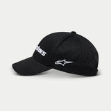 Alpinestars Linear Wordmark 2.0 Snapback Hat Black White