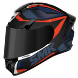 smk-typhoon thorn matte decorated full face racing helmet (ma276)