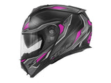 GIVI X27 Dimension Sector Lady Modular Helmet Black Titan Fuchsia