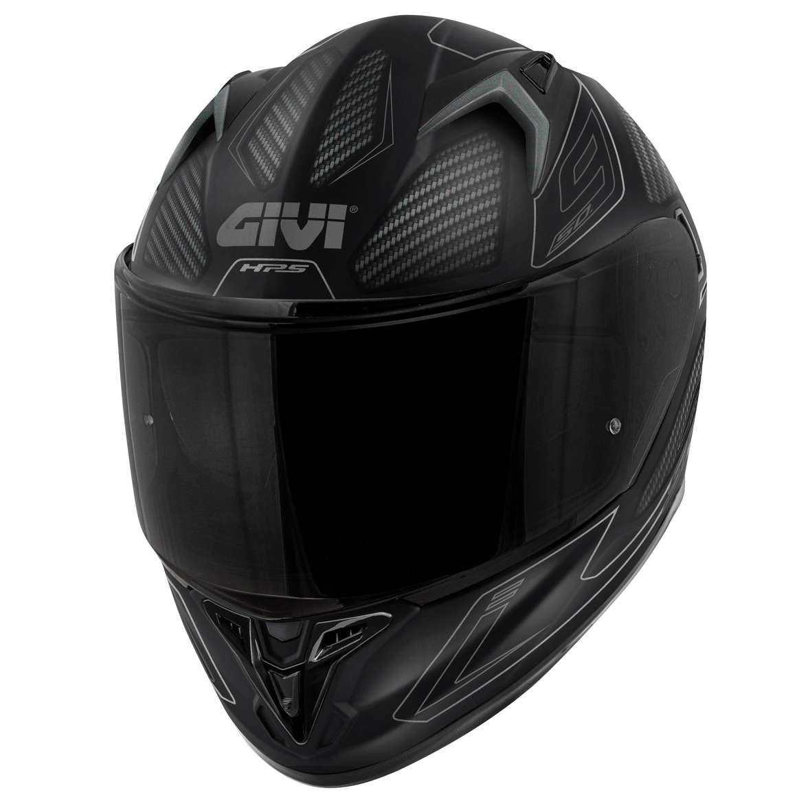 GIVI 50.9 SPORT ENIGMA FULL FACE MOTORCYCLE HELMET MATT BLACK TITANIUM
