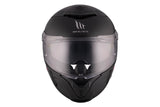 MT THUNDER 4 SV SOLID A1 MOTORCYCLE FULL FACE HELMET GLOSS BLACK