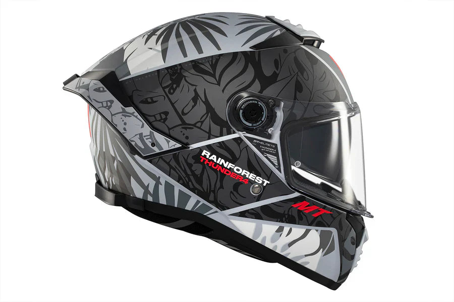 MT THUNDER 4 SV RAINFOREST C2 Touring Motorcycle Full Face Helmet - SECURTEX MOTOR S.L (t/a MaximoMoto)