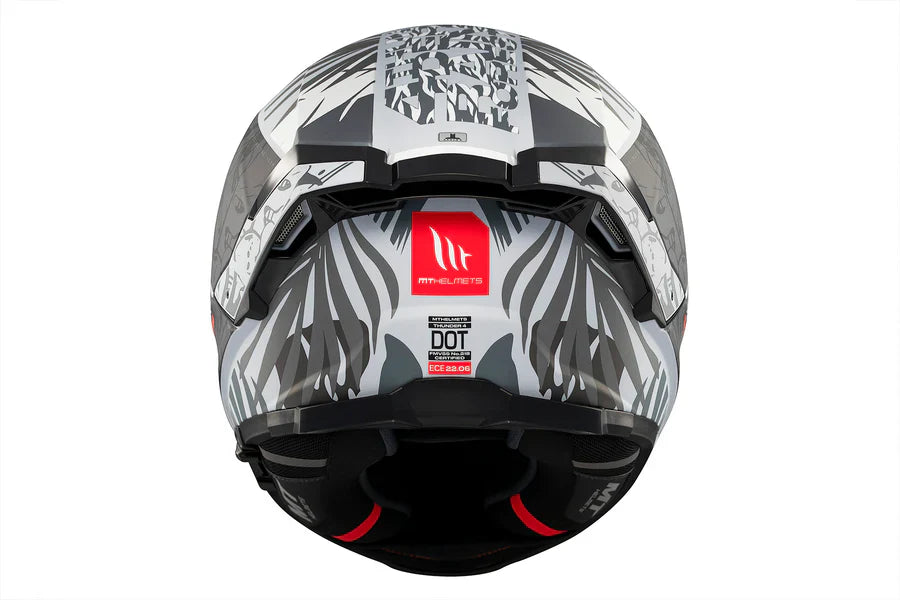 MT THUNDER 4 SV RAINFOREST C2 Touring Motorcycle Full Face Helmet - SECURTEX MOTOR S.L (t/a MaximoMoto)