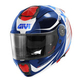 GIVI X27 Dimension Modular Motorcycle Helmet White Blue Red