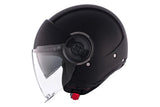 MT VIALE SV S SOLID A1 Urban Motorcycle Helmet Matte Black