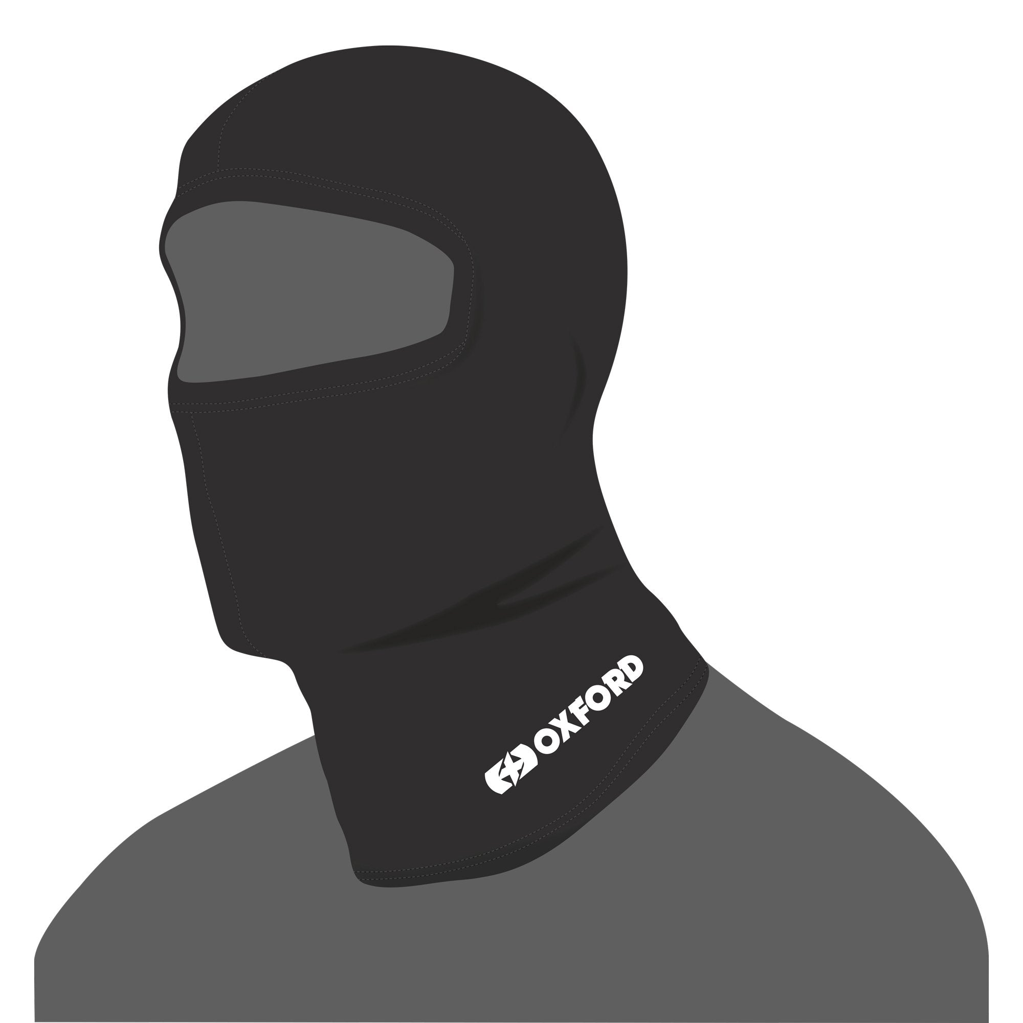 OXFORD - BALACLAVA OXFORD BLACK COTTON - SECURTEX MOTOR SL (t/a MaximoMoto)