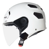NOLAN N30-4 T CLASSICO 305 Open Motorcycle Helmet Metallic White