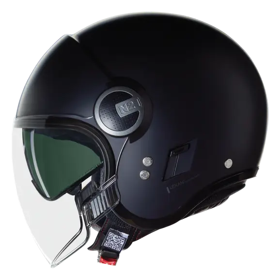 NOLAN N21 VISOR-6 CLASSIC 302 Open Face Motorcycle Helmet Matte Black