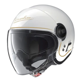 NOLAN N21 VISOR-6 BORSALINO 124 Open Face Motorcycle Helmet Gold White