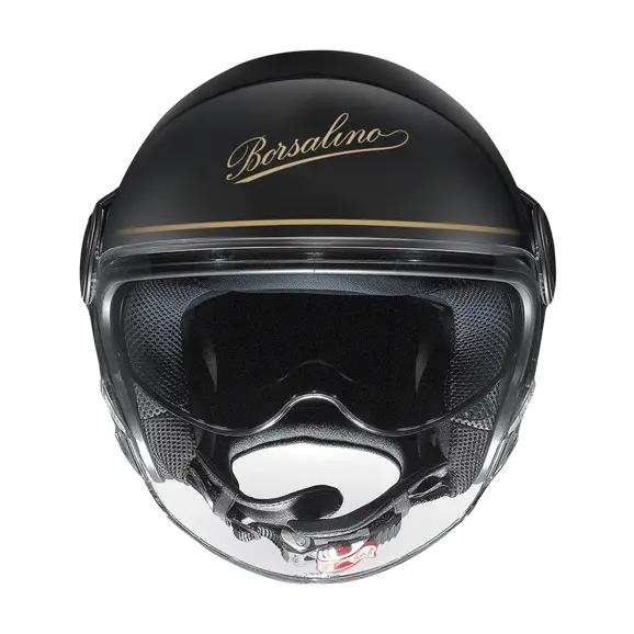NOLAN N21 VISOR-6 BORSALINO 123 Open Face Motorcycle Helmet Black Gold