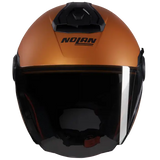NOLAN N40-5 CLASSICO NOBILE 319 Open Face Motorcycle Helmet Black Orange