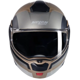 NOLAN N90-03 ROBOTO 347 Motorcycle Modular Helmet Sand Stone Black