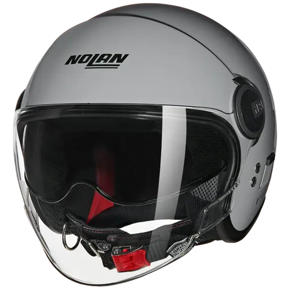 NOLAN N21 VISOR-6 CLASSIC 303 Open Face Motorcycle Helmet Bright Grey