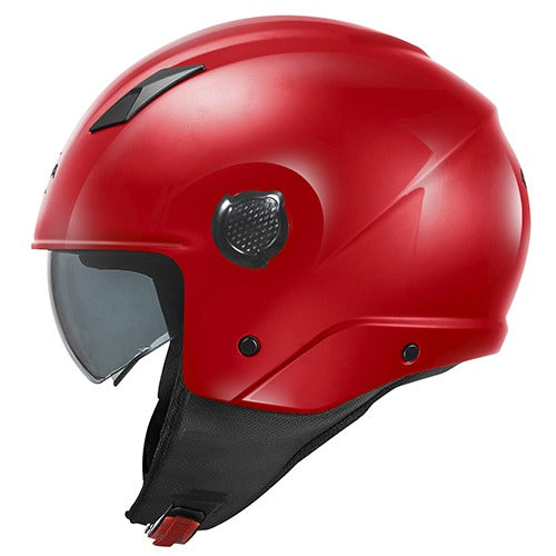 KAPPA KV58B cara abierta Casco moto basic rojo