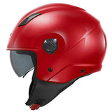 KAPPA KV58B cara abierta Casco moto basic rojo
