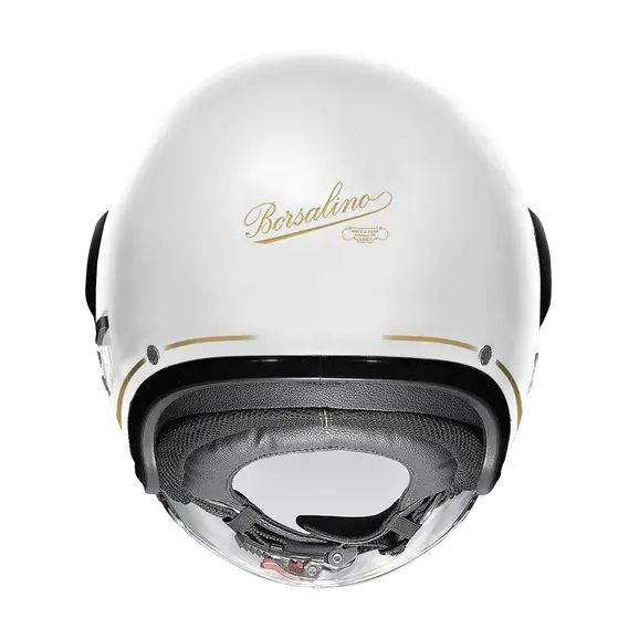 NOLAN N21 VISOR-6 BORSALINO 124 Open Face Motorcycle Helmet Gold White