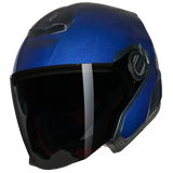NOLAN N40-5 CLASSICO NOBILE 312 Open Face Motorcycle Helmet Black Blue