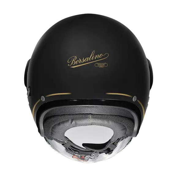 NOLAN N21 VISOR-6 BORSALINO 123 Open Face Motorcycle Helmet Black Gold