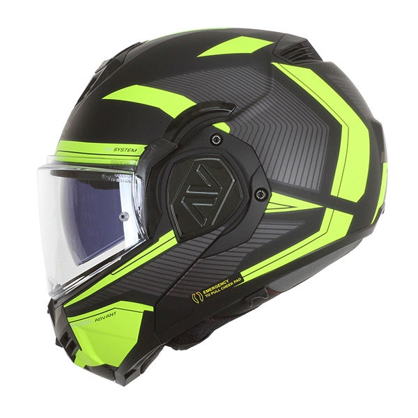 LS2 FF906 ADVANT REVO BLACK HV YELLOW - SECURTEX MOTOR SL (t/a MaximoMoto)