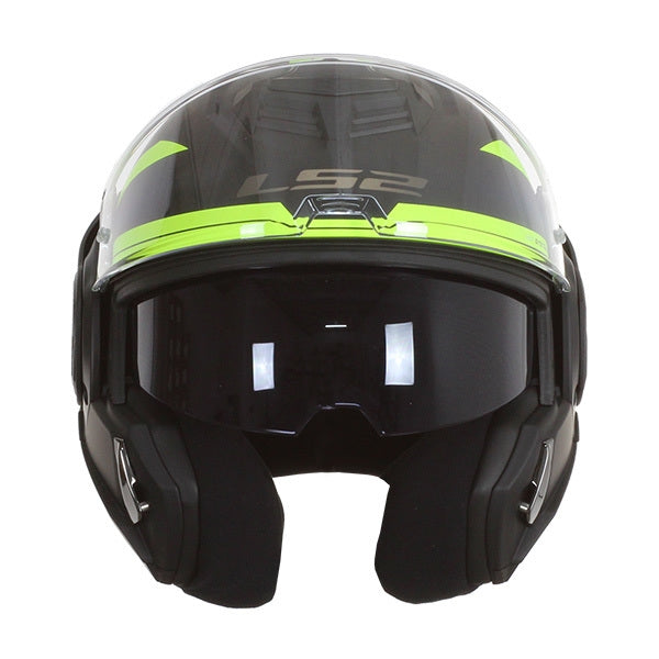 LS2 FF906 ADVANT REVO BLACK HV YELLOW - SECURTEX MOTOR SL (t/a MaximoMoto)